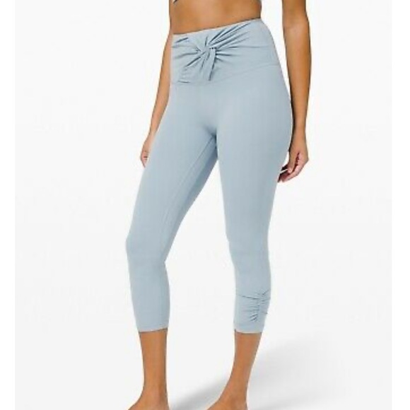 Lululemon Align High-Rise Crop 23" Twist Waist - Picture 7 of 13